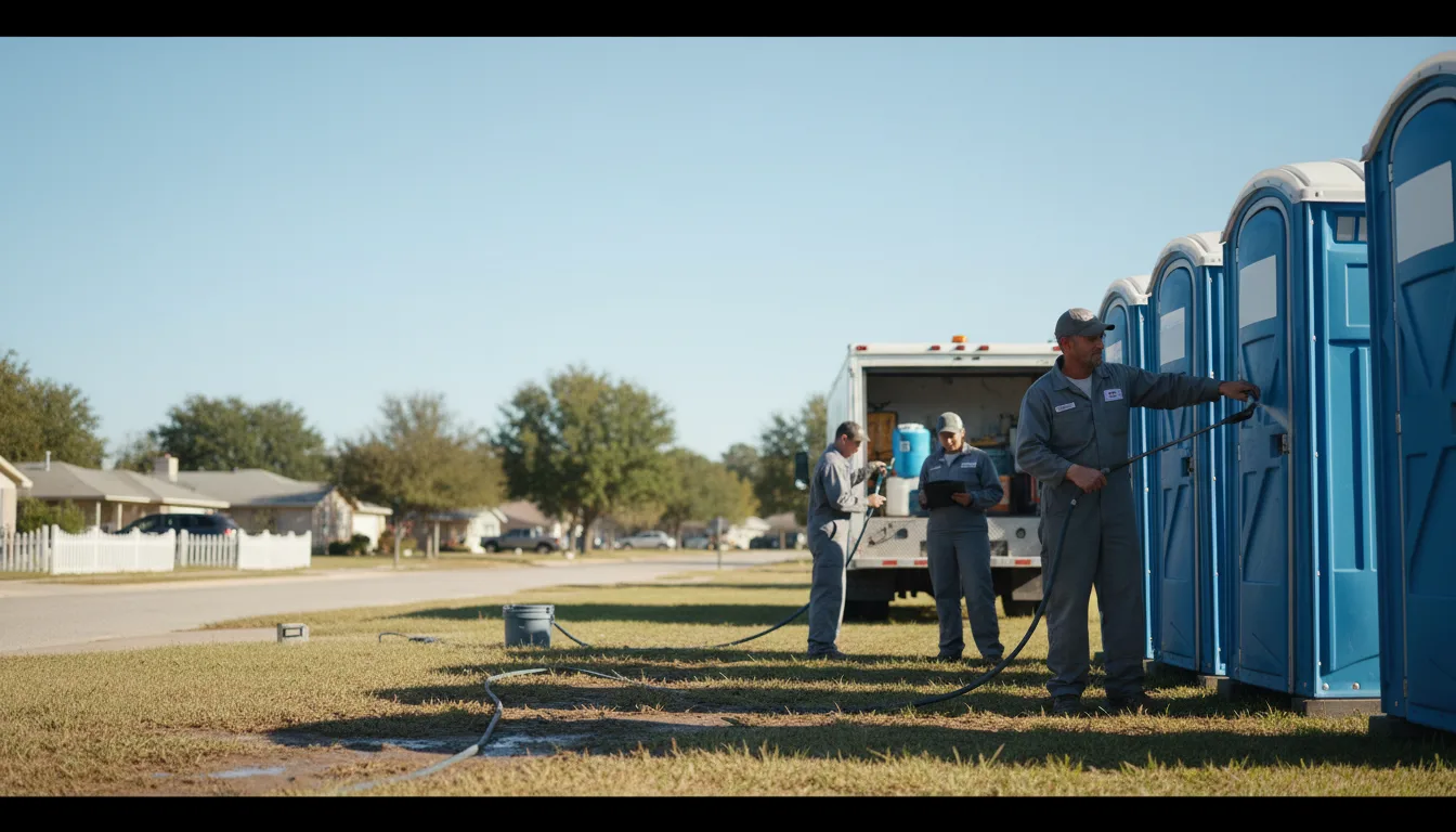 Long-Term Portable Toilet Rental in Mount Pleasant, SC near me